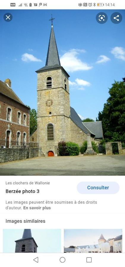 Maison D'Hote Les Notes Endormie Chambre Secrete Berzee Zewnętrze zdjęcie